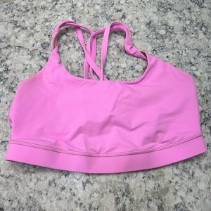 Bubblegum Pink Lululemon Energy Bra